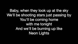 Demi Lovato  Neon Lights wLyrics [upl. by Atinel807]