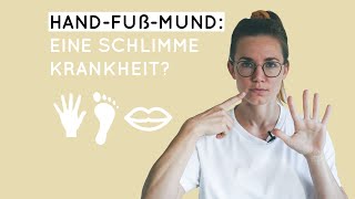 HandFußMundKrankheit Wie schlimm Was tun  FRAG DR NELE [upl. by Parthena]