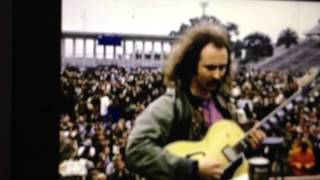 RARE footage Crosby Stills Nash amp Young  Balboa Stadium  12211969 [upl. by Atekahs260]