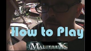 Malifaux How to Play for Beginners [upl. by Airalav]