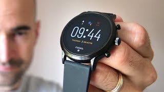 Fossil Gen 5 Smartwatch  Unboxing amp Full Tour [upl. by Attenyl603]