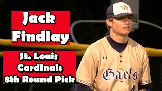 Jack Findlay  Roxbury HS  St Louis Cardinals 8th Round Pick  2024 MLB Draft [upl. by Rocher]