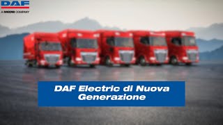 DAF Electric di Nuova Generazione [upl. by Mcripley]