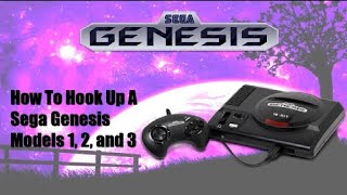 How To Hook Up A Sega Genesis To Your Television [upl. by Lewison192]