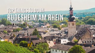 Top 10 Things to do in Rüdesheim am Rhein Germany 4K [upl. by Lihcox864]