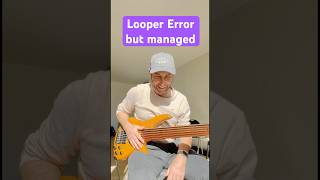 Looper Pedal Momentum fretlessbass looppedal fun bass [upl. by Delphina]