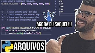 Python Arquivos TxT  Em 7 Minutos FÃCIL  DESAFIOS [upl. by Greeley]