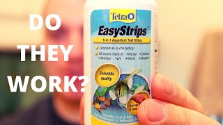 Tetra Easy Test Strips  Do They Work [upl. by Volpe]