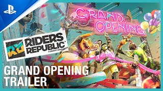 Riders Republic  Grand Opening Trailer  PS5 PS4 [upl. by Anayra]