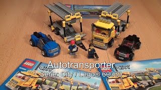 Test LEGO Autotransporter City Set 60060 [upl. by Dry]