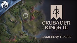 Crusader Kings III  Gameplay Teaser [upl. by Anayad]