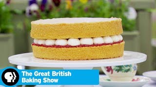 THE GREAT BRITISH BAKING SHOW  How to Bake a Victoria Sandwich  PBS [upl. by Lyrret]