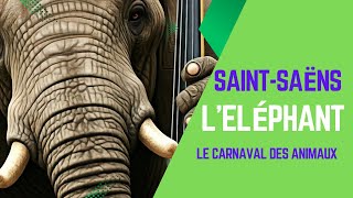 Camille SaintSaens  Carnaval dos Animais  Elefante [upl. by Oizirbaf845]