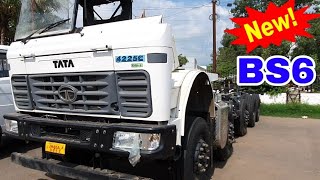 TATA LPT 4225 BS6 2020  GVW 42 Tons  14 Wheeler Truck Cowl Price Mileage Specification Review [upl. by Netsrik517]