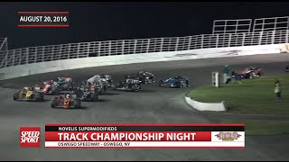 Oswego Speedway Track Championship Night  8202016 [upl. by Asilahs]