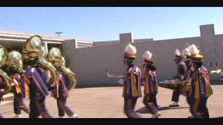 TxSU vs Alcorn  Band Entrance 2009 [upl. by Nnayllehs]