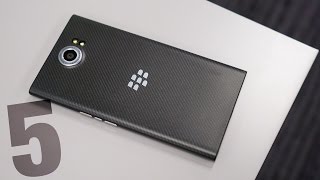 BlackBerry Priv  Top 5 Things to Know [upl. by Aivle994]