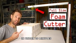 Foam cutter  How to make it the easy way [upl. by Cronin]