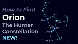 How to Find Orion the Hunter Constellation [upl. by Selinski]