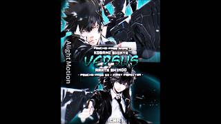 Kogami Shinya vs Arata Shindo [upl. by Rand]