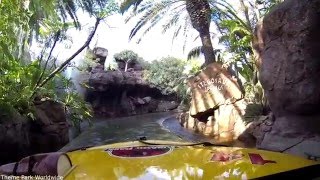 Jurassic Park The Ride Front Row POV  Universal Studios Hollywood [upl. by Jos377]