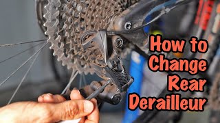 How to Change a Rear Derailleur [upl. by Lester]