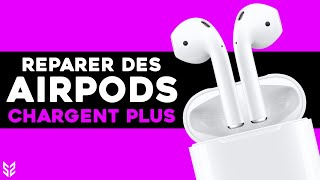 COMMENT RÉPARER DES AIRPODS QUI NE CHARGENT PLUS  TUTO [upl. by Ainehs]