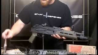 Installing A Magpul MOE AK Handguard on a Draco AK Pistol [upl. by Ena]