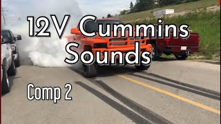 12V Cummins Sounds Rolling coal Compilation 2 [upl. by Yoral]