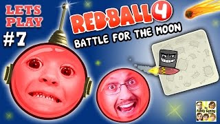 REDBALL 4 is BACK Chase amp Dad go to SPACE 2 Battle for the Moon Levels 4655 Part 7 Gameplay [upl. by Coridon]