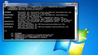 Windows 7  Systemdateien überprüfen und reparieren [upl. by Brinson]