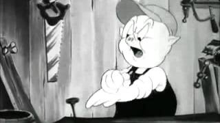 Porky Pig Swearing 1939 [upl. by Aldwon731]