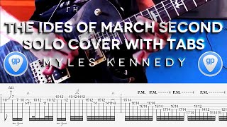 Myles Kennedy  The Ides Of March Second Solo WITH TABS [upl. by Llednek]