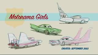 Cars Deleted Scenes 4 Motorama Girls Finale [upl. by Alden]