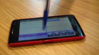 Dell Streak Gorilla Glass stress test by TechRadar [upl. by Ilojna]