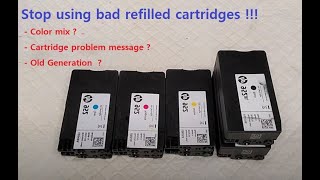 HP 952 Cartridge Refill  How to make Perfect Refilled Cartridges Avoid Key Mistakes [upl. by Eitsirk358]