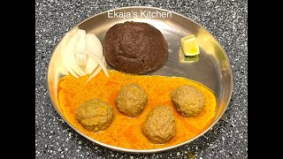 Mutton Kheema Balls Sambar In Instant Pot  Karnatakas Mutton Kaima Unde Saru  Ekajas Kitchen [upl. by Chainey529]