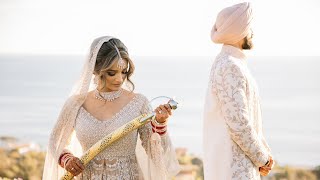 Satnam amp Sunny  Emotional Fairy Tale Indian Sikh Wedding  Los Angeles  Malibu  Hollywood CA [upl. by Shaylyn]