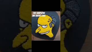 Excellent The Simpsons Mr Burns Cake cakedecorating thesimpsons buttercream cake [upl. by Cecilla260]