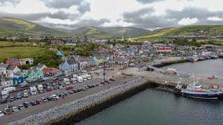 Dingle  Co Kerry  Ireland Footage Drone [upl. by Utimer]