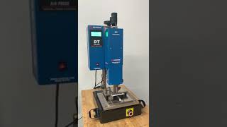 Sonitek Air Press Pneumatic Press Model DT3 with slide Quick video [upl. by Ennovart]