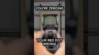 How to properly Zero your red dot [upl. by Rumney]