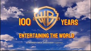 Warner Bros Pictures 2023 Logo 100th Anniversary Concept 75th Anniversary Variant [upl. by Meir]