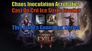 POE 2 Ice Strike Invoker Dominates All Content  Level 96 CICOCAcro Update [upl. by Angie]