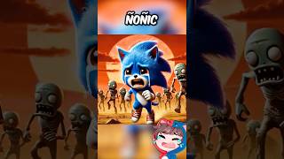 Shin Sonic vs Zombies 😱 [upl. by Aneerb]