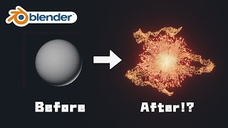 【Blender 283】超簡単！魔法や花火っぽいアレの作り方【3DCG】 [upl. by Amron]