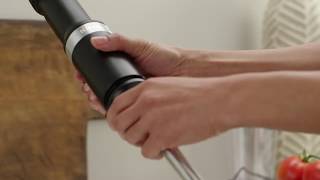 How To Get Started using your KitchenAid® Cordless Hand Blender  KitchenAid [upl. by Nestor]