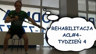 REHABILITACJA ACL4  TYDZIEĹ 4 Ä†WICZENIE KTĂ“REGO NIE WIDZIAĹEĹš  l ACL REHABILITATON4  WEEK4 [upl. by Noreg353]