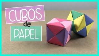 CUBO DE PAPEL  Origami [upl. by Ahsinek]