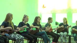 Zapach róży  nagranie z warsztatów ukulele w Sendeniu Małym [upl. by Leroj776]